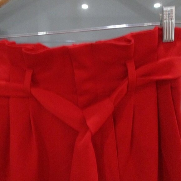 H&M Paperbag High Waist Tie Front Pants - Picture 2 of 4